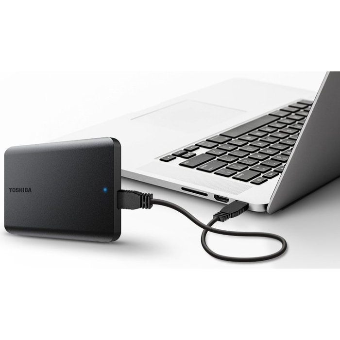 Toshiba Canvio Basics 1 TB 2.5'' USB 3.2 Negro Toshiba Canvio Basics 1 TB 2.5'' USB 3.2 Negro